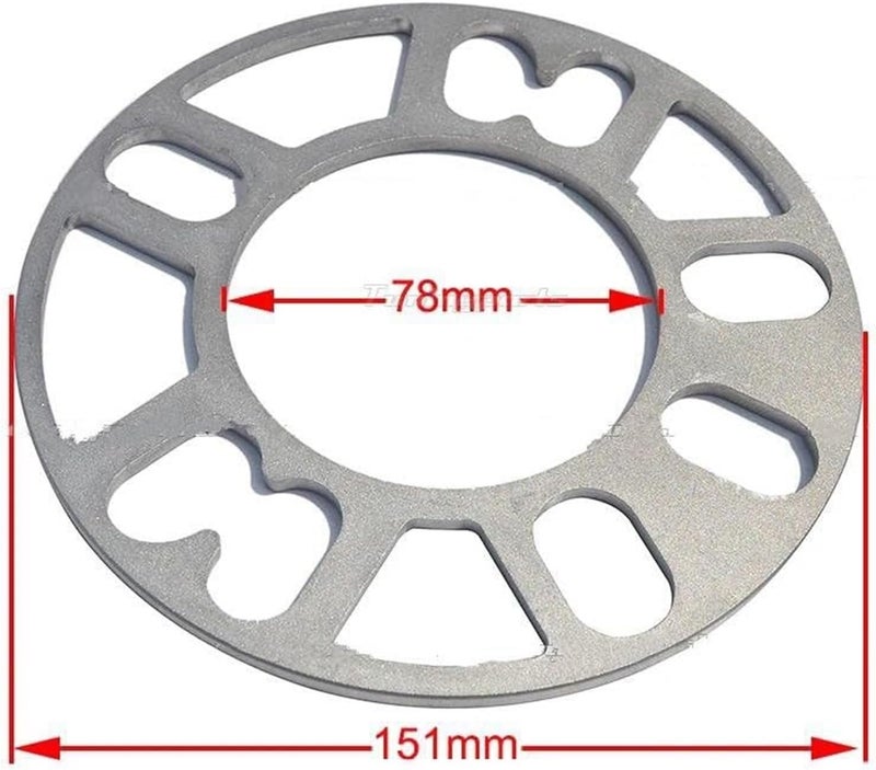 Wivplex 2pcs 3MM Aluminum Wheel Spacers - Image 5