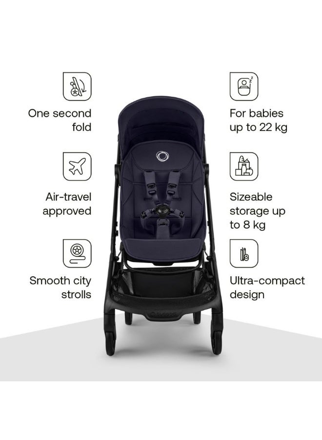 Bugaboo Butterfly 2 Stroller in Deep Indigo - Image 5