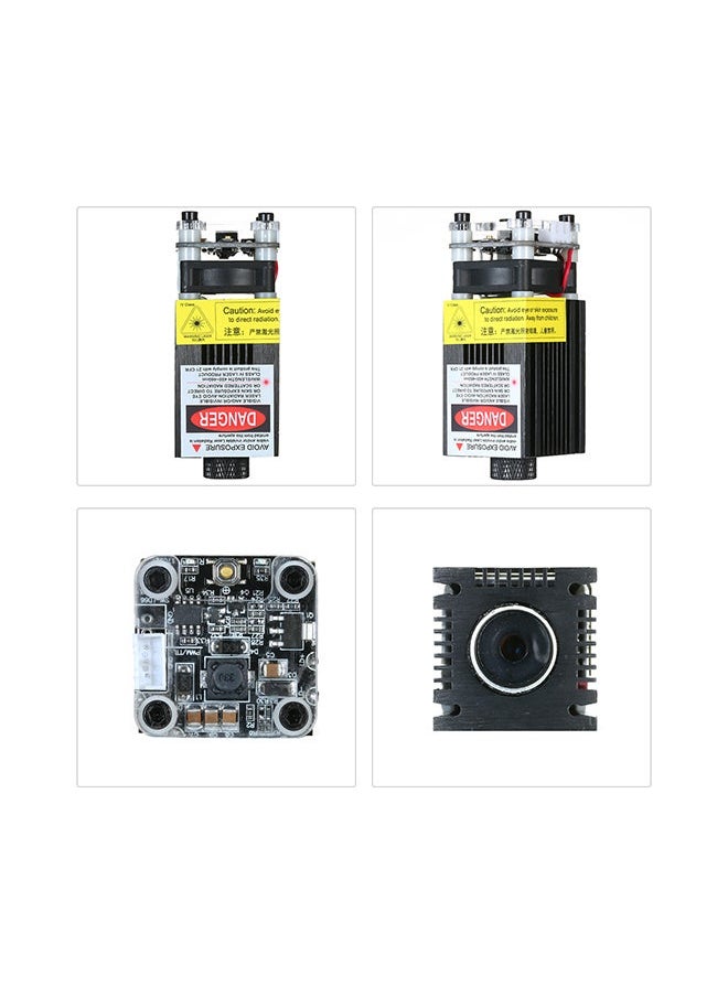 NIBEMINENT 405-445NM DIY Laser Engraver Module Black 9.5x4x7centimeter  - Image 5