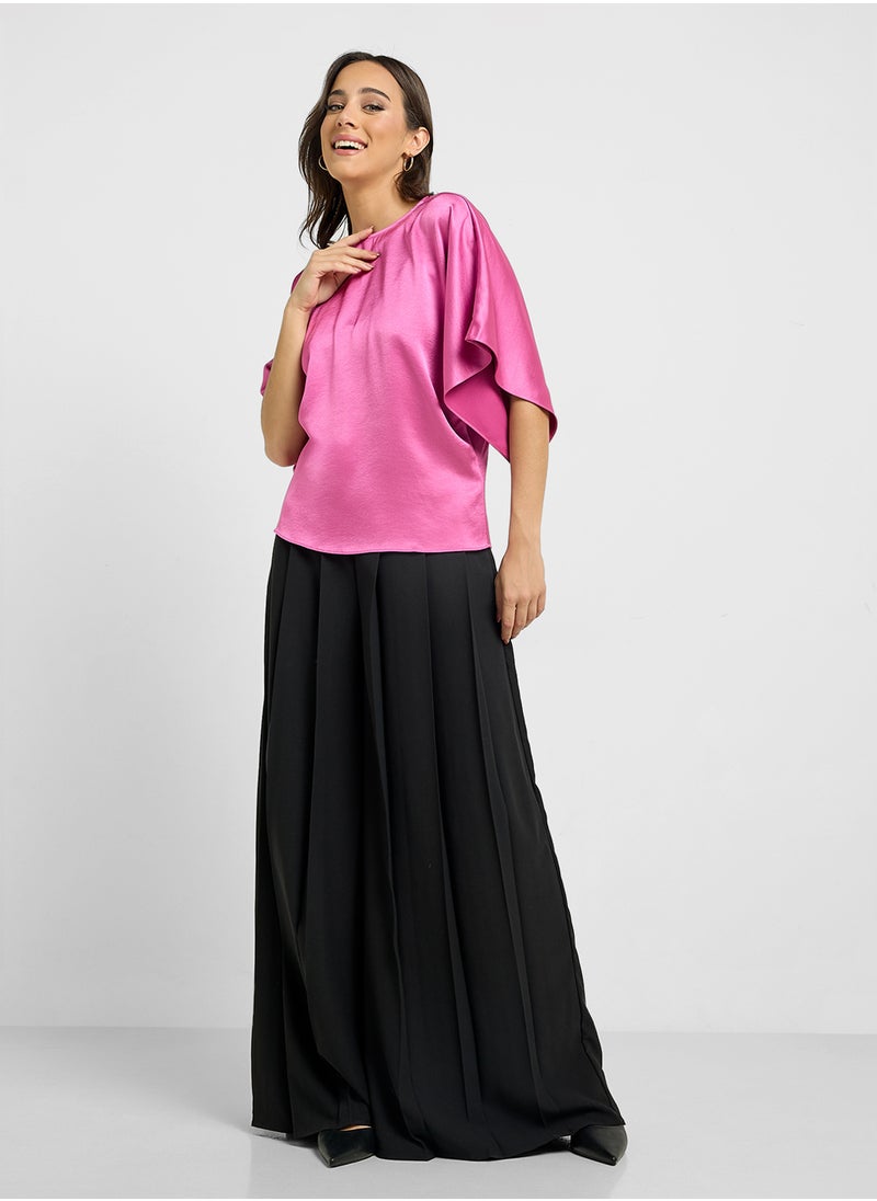 Ted Baker - Wide Leg High Waist Pants - Image 1