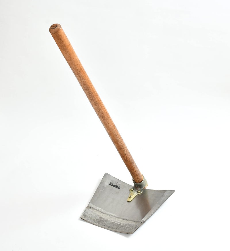 KRUFE Stainless Steel Spade Blade 9x11 Inch | Replacement Blade for Digging Gardening and Landscaping | Corrosion Resistant Metal Spade Head for Soil Work Compatible with Standard Handles - Image 1
