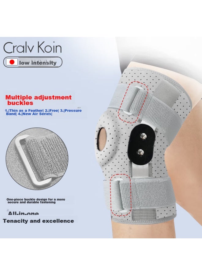Cralvkoin Brand Sports Knee Brace For Arthritis, Meniscus Injury, Fluid Retention, Professional Protection For Running And Hiking - Image 4