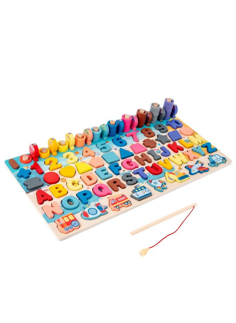Y&D Letter And Number Development Fishing Toy  - Image 1