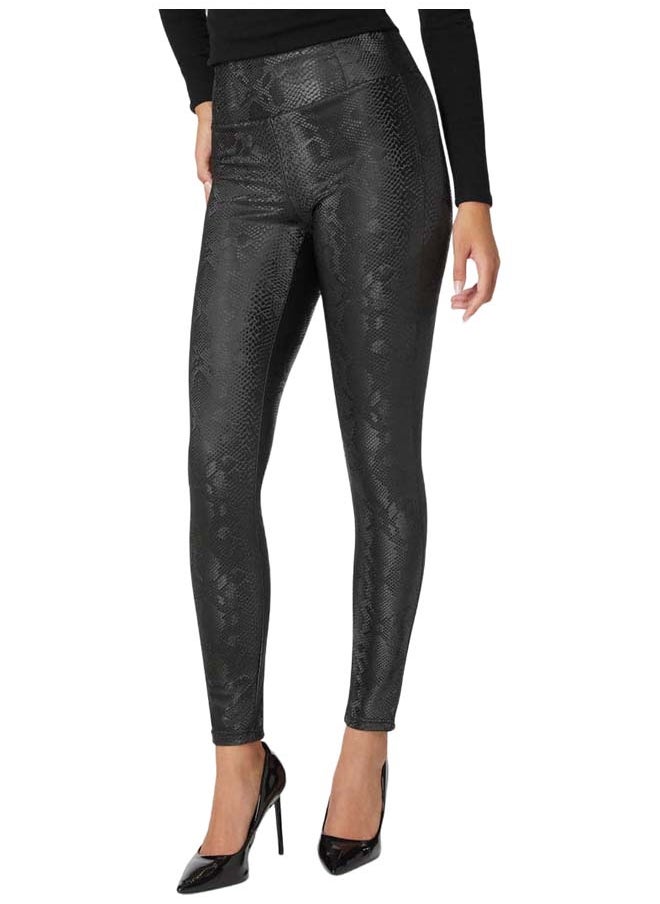 bebe High Waist Embossed Vegan Leather Legging  - Image 1