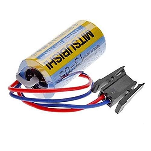 AT بطارية صناعية ليثيوم ميتسوبيشي A6BAT ER17330V 3.6V 2000mAh مع قابس - Image 2