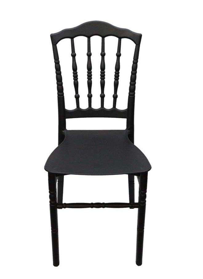 JILPHAR FURNITURE كرسي جيلفار الكلاسيكي المصنوع من الألياف البلاستيكية بدون أذرع JP1257A  - Image 1