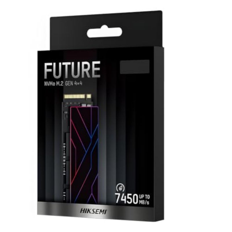 محرك أقراص SSD داخلي سعة 512 جيجابايت NVMe M.2 2280، بسرعة 7450 ميجابايت/ثانية - وحدة تخزين كمبيوتر PCIe Gen 4 x 4 عالية الأداء - Image 1