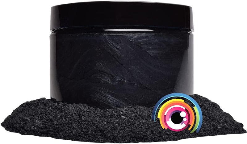 Eye Candy Pigments Premium Black Mica Powder - Yoru Black (25gr) - for Epoxy, Resin, Soap, Paint, Woodworking, Acrylic Pouring, Bath Bombs, Fishing Lures - DIY Arts and Crafts Additive - Image 4