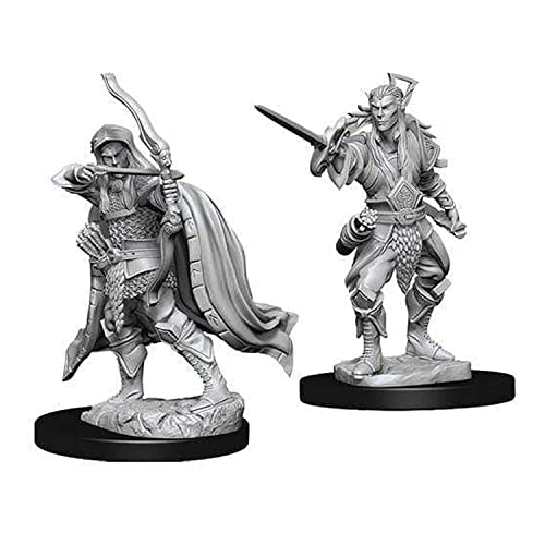 NECA DD Nolzurs Marvelous Miniatures Male Elf Rogue - Image 1