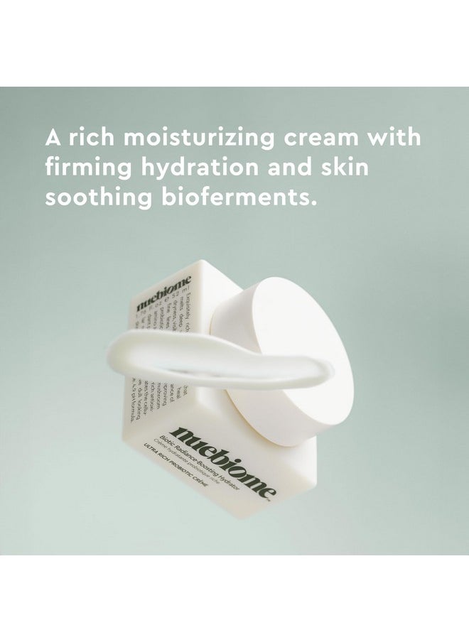Nuebiome - Biotic Radianceboosting Hydrator; Rich Antiaging Face Moisturizer Neck And Chest Cream Mushroom Amino Acid & Vitamin C To Reduce Wrinkles Firm And Brighten Skin; 52 Ml - Image 1