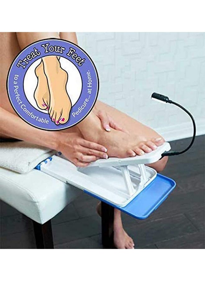 Whitecloud TRANSFORMING HOMES Whitecloud TRANSFORMING HOMES® Stedi Pedi for a Perfect Comfortable Pedicure At Home Pedicure Assistant Professional Home Pedicure Kit (N 811-18)  - Image 4