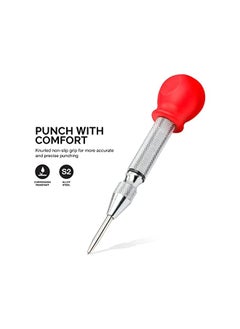 Neiko 02638A 5-Inch Automatic Center Punch for Metal, Adjustable Impact Spring Loaded Tool, Punch, Loaded, Auto  - Image 4
