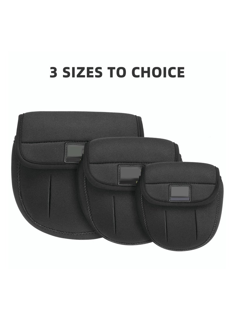 SYOSI Spinning Reel Cover Case Bag Pouch Glove Fits 1000 2000 3000 4000 5000 6000 Series Spinning Reels - Image 2