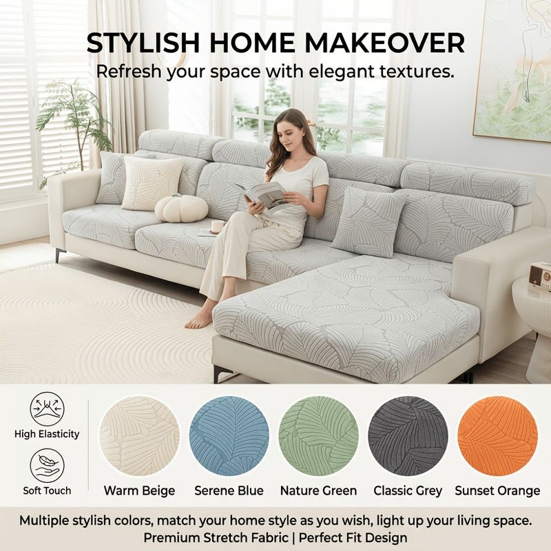 1pc White High Density Fleece Sofa Cover Dual Seat Cushion Cover Protective Anti Scratch Decor For Pet Owners Elastic 4 Sizes And 6 Colors - Image 5