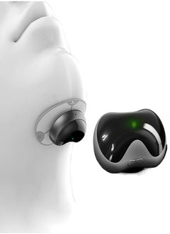 Smart Throat Anti-Snoring Device Pro, Electric Variable Speed Anti Snoring Device with 6-Speed Intensity Adjustment and TENS+EMA Double Pulse Technology, Mini Smart Portable Home Sleep Snore Stopper