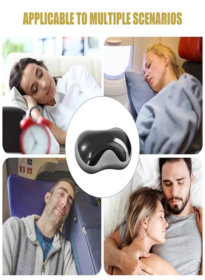 SYOSI - Smart Throat Anti-Snoring Device Pro, Electric Variable Speed Anti Snoring Device with 6-Speed Intensity Adjustment and TENS+EMA Double Pulse Technology, Mini Smart Portable Home Sleep Snore Stopper - Image 1