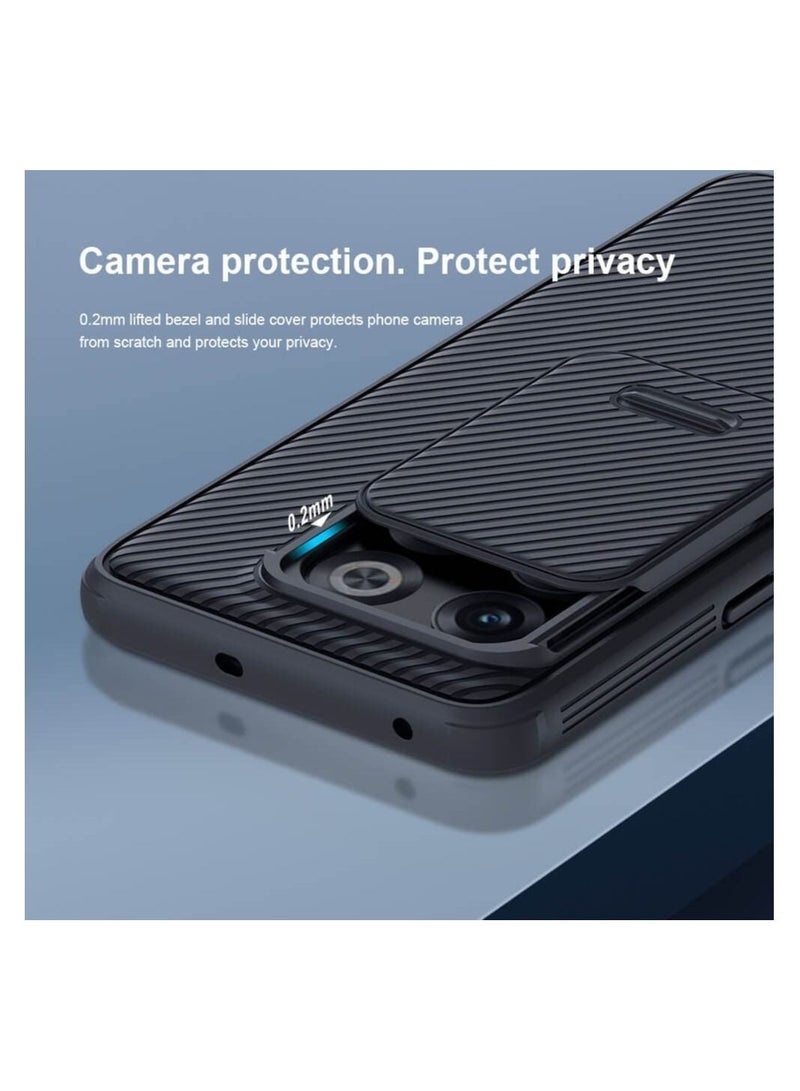 Nillkin Oneplus Ace Pro, Oneplus 10T CamShield Case Slim Cover with camera protection shield Cover For Oneplus Ace Pro, Oneplus 10T 5G Black - Image 2
