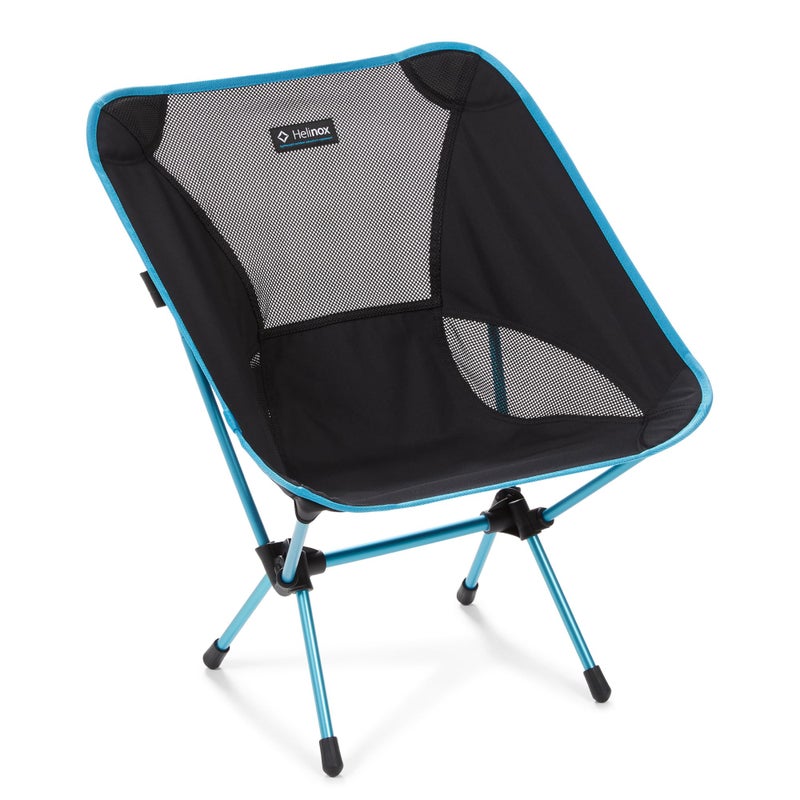 Helinox Chair One Original Lightweight Compact Collapsible Camping Chair Black/Blue, 2.1lbs Outdoor Chairs, Camping Chairs for Adult,Portable Chairs for Outside, Backpacking, Picnic, Adventures - Image 1
