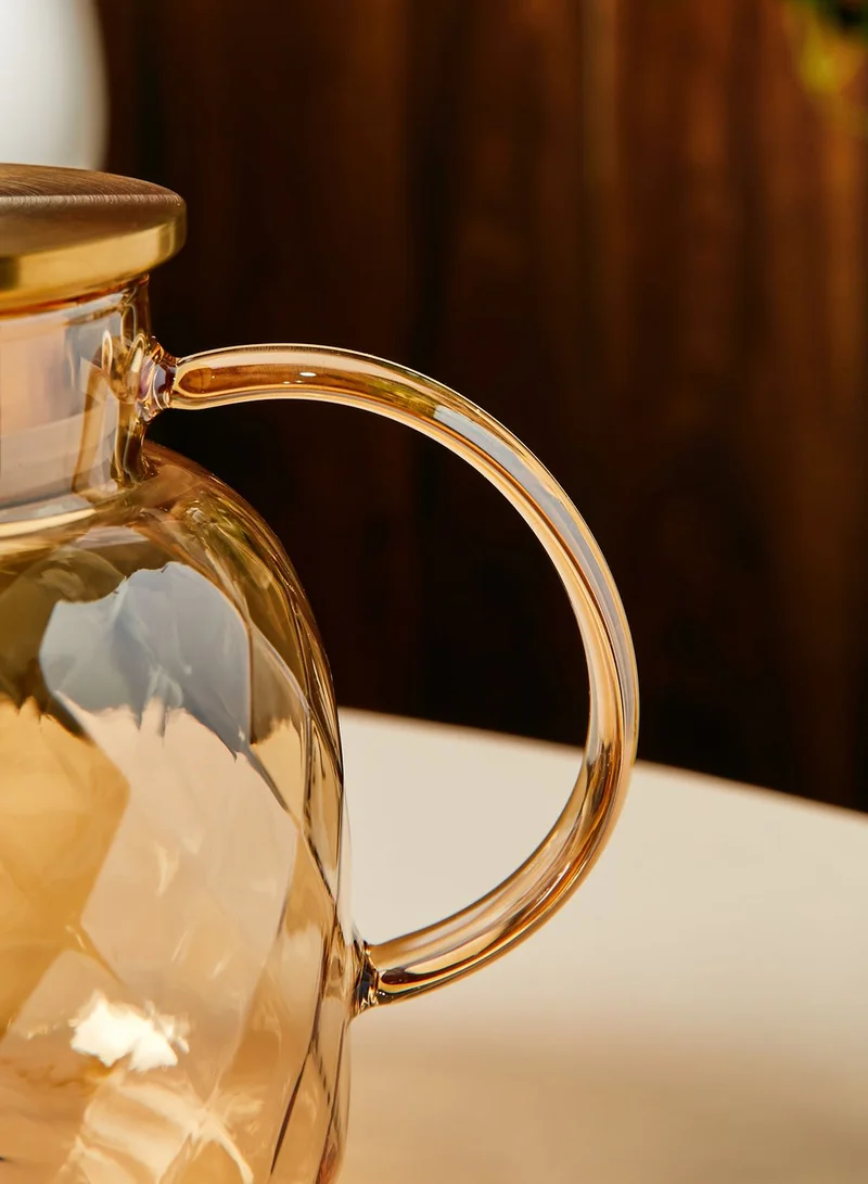 Noire Edit Glass Tea Set