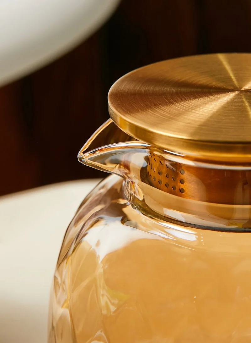Noire Edit Glass Tea Set
