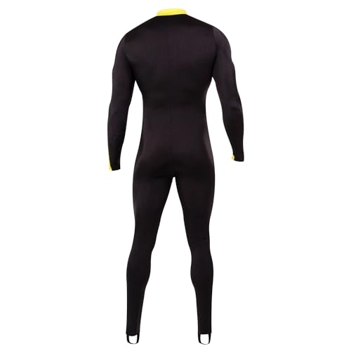 Henderson Hotskins Classic Unisex Spandex Jumpsuit for Diving, Snorkeling, UV Protection, Yellow XS - Image 5