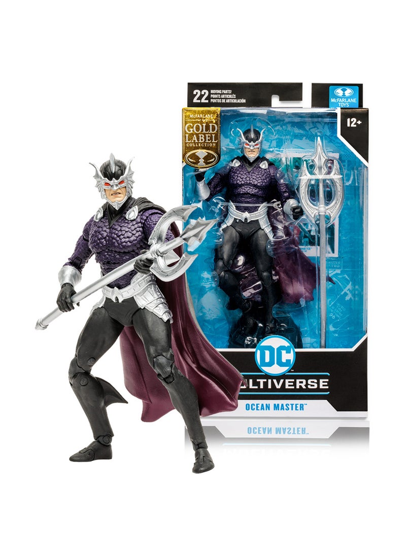 DC Comics Ocean Master Gold Label 7" Figure  - Image 1