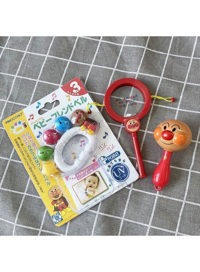 Bread Superman Baby Hand Rattle Sand Hammer Rattle-Month Grasping Toy For Toddlers-Colour:❥❣1 Sand Hammer❣❥ - Image 5