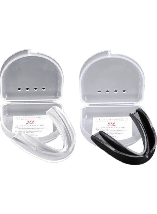 Nine Day Mountain Jiurishan Boxing Mouthguard, For Sanda, Taekwondo, Basketball, Night Anti-Grinding, Fighting Protective Gear, Single Layer (With Free Protective Case) - Image 3