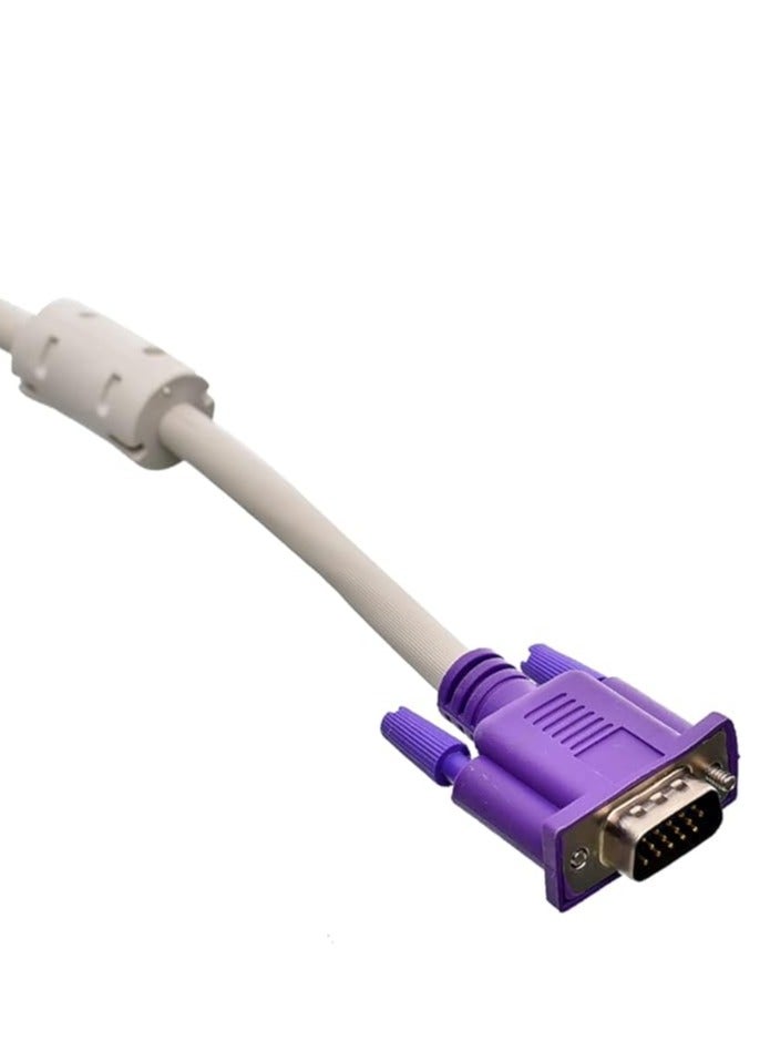 بوينت كابل شاشة - فيجا - 15 متر أبيض - بوينت عالى الجودة - Image 4