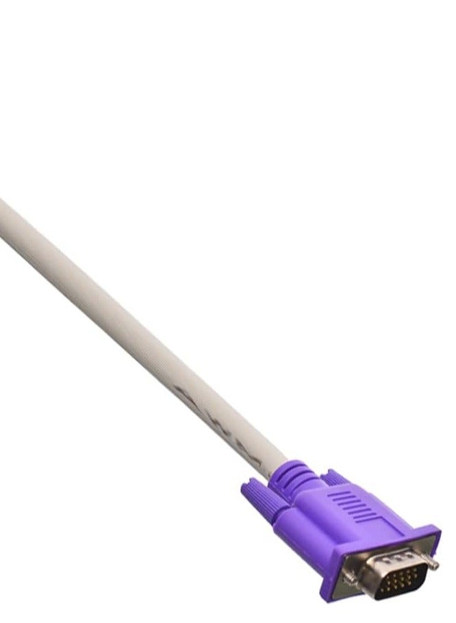 بوينت كابل شاشة - فيجا - 15 متر أبيض - بوينت عالى الجودة - Image 5