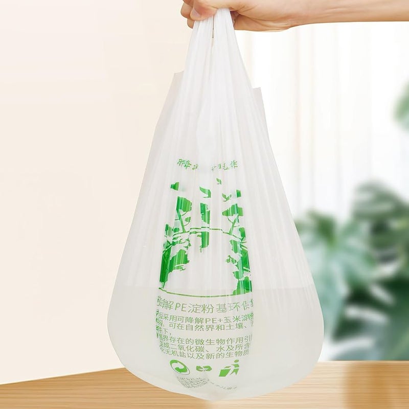 Biodegradable Trash Bags 20 Pack Thick Leak Proof Kitchen Garbage Liners - Image 3