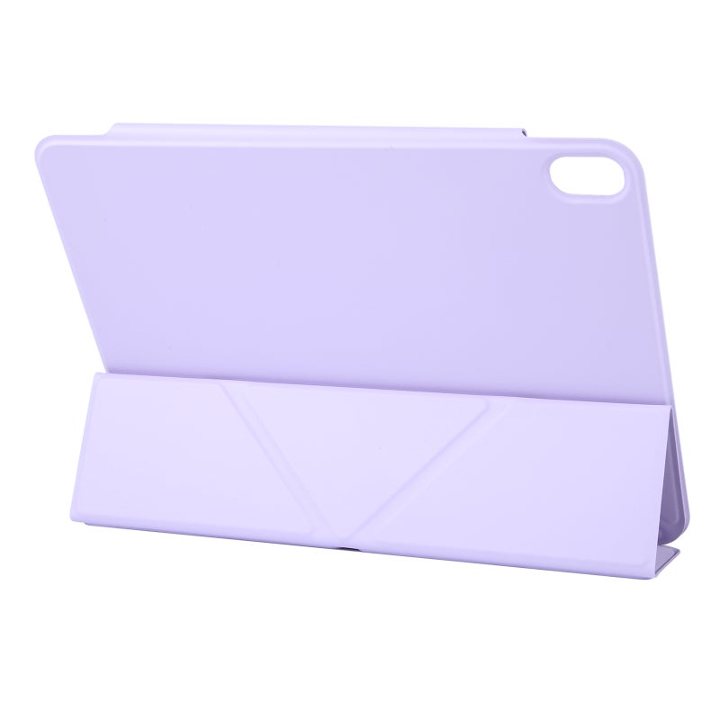 erorex For Ipad Air 11 2025 / 2024 Y-Shape Double-Sided Clip Magnetic Smart Tablet Case(Purple) - Image 3