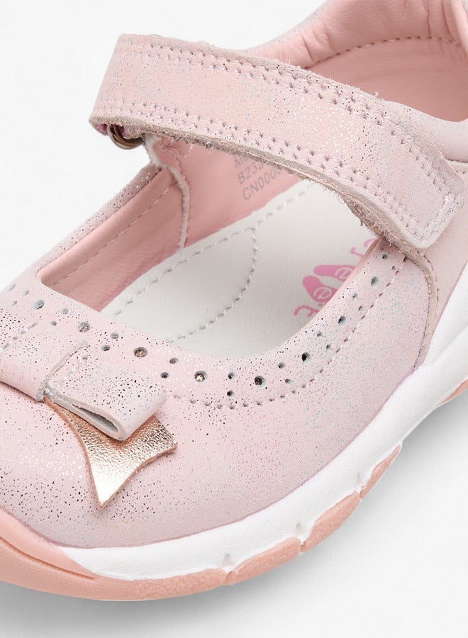 بيرفيت حذاء ماري جين بفيونكة وإغلاق بشريط لاصق - Image 4