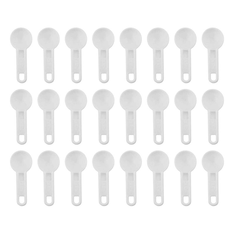 Cornucopia Brands Bulk Pack of Teaspoon Measuring Spoons 24Pack 5 ml  5 cc Scoops Which Fit Inside a Spice Bottle