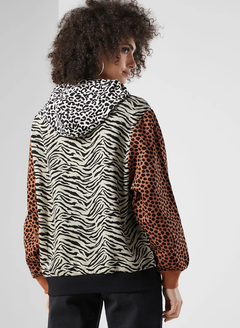 VANS Wild Patchwork Hoodie