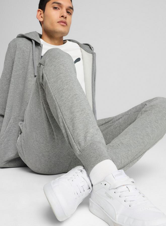 PUMA Solid Logo Print Sweatpants - Image 2