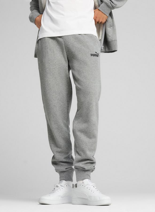 PUMA Solid Logo Print Sweatpants - Image 3