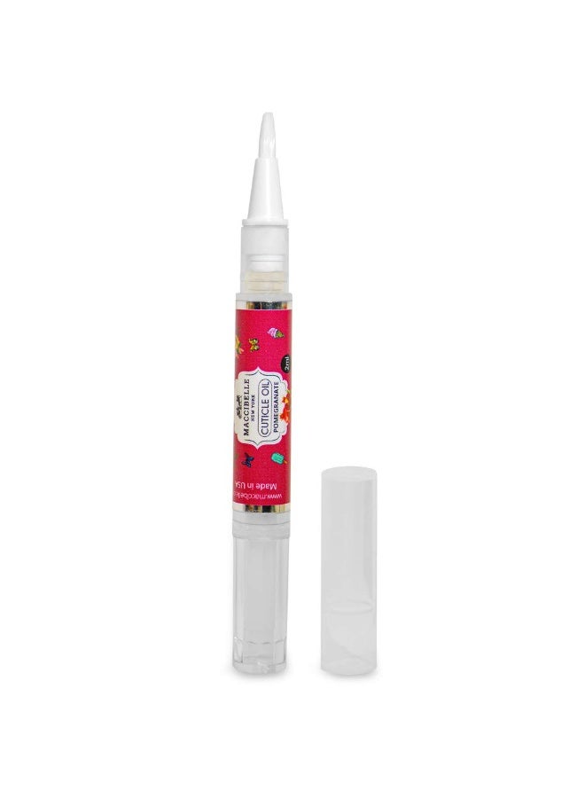 maccibelle Maccibelle Pomegranate Pure Cuticle & Nail Oil Pen 2ml Heals Dry Cracked Cuticles. - Image 5