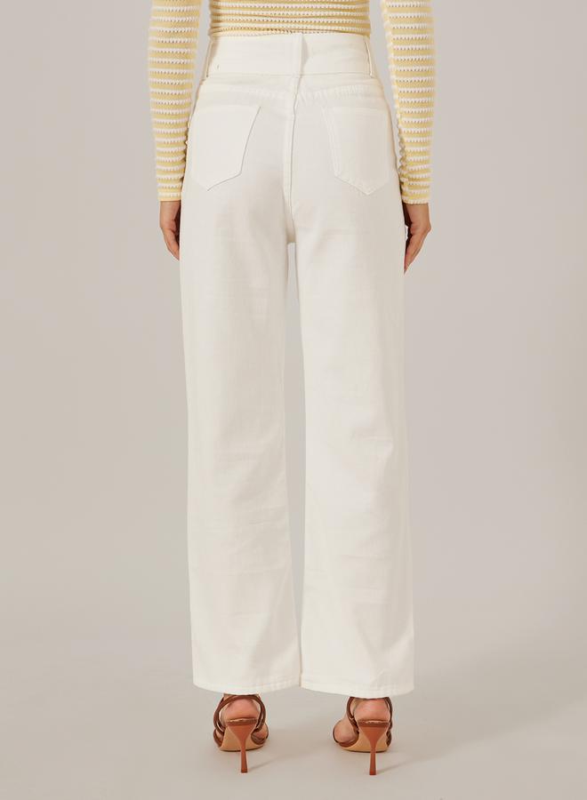 Styli Mid Rise Wide Leg Jeans - Image 4