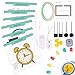 GiftAmaz Paper Circuits Kit for Kids STEM Electric Circuit Motors Kit ChildFriendly Paper Circuit Board DC Motor Led Light Diodes Educational STEM Toys Science Experiments Set for Kids 812 - Image 2