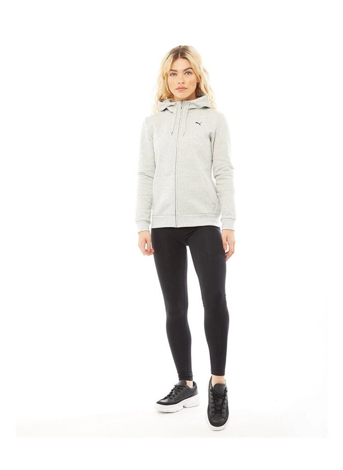 PUMA - Ess Small Logo Full-Zip Hoodie Fl Light - Image 1
