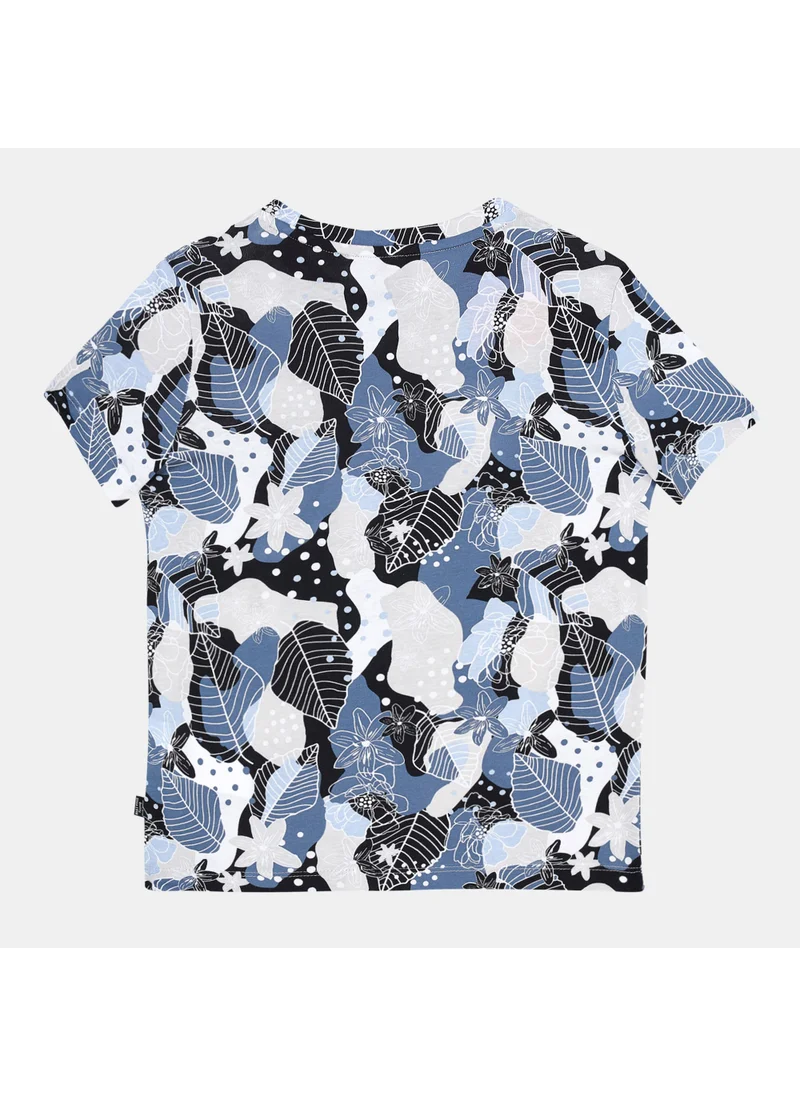 PUMA Kids' Essentials+ Bloom Allover Print T-Shirt