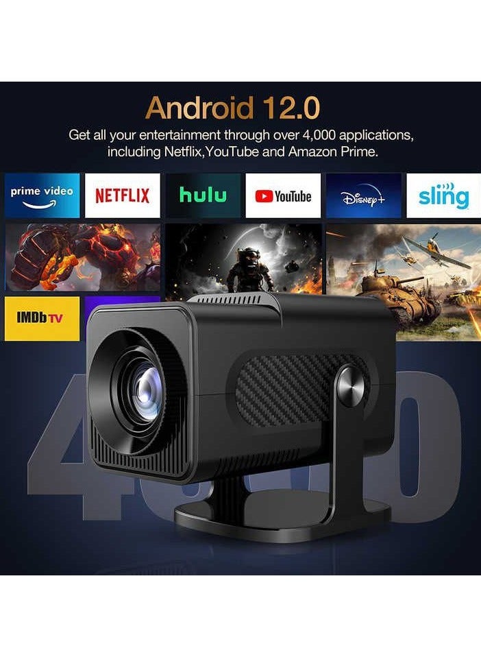 Portable Projector Game With Wireless Dual Gamepad Portable Mini Game Player Home Interactive Game Projector  - Image 2