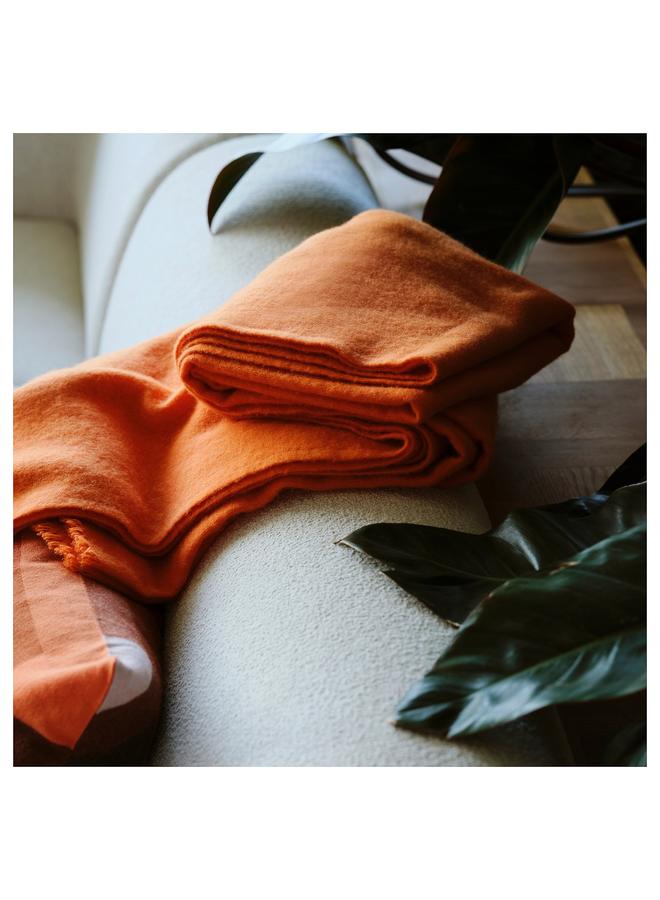 erorex Throw, bright orange, 150x200 cm - Image 2