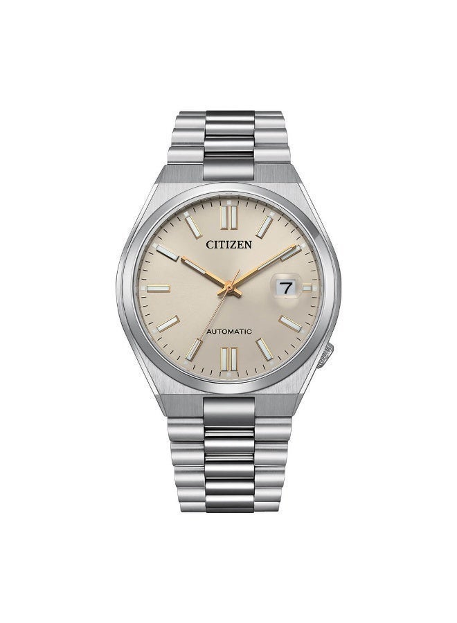 Citizen Stainless Steel Mens Automatic Gents Analog Watch - Tsuyosa Collection - Nj0151-88W, Dial-Color:Multicolor, Band Color:Silver - Image 1