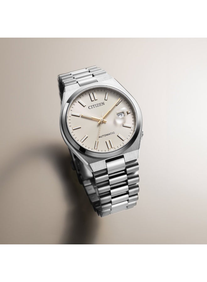 Citizen Stainless Steel Mens Automatic Gents Analog Watch - Tsuyosa Collection - Nj0151-88W, Dial-Color:Multicolor, Band Color:Silver - Image 2