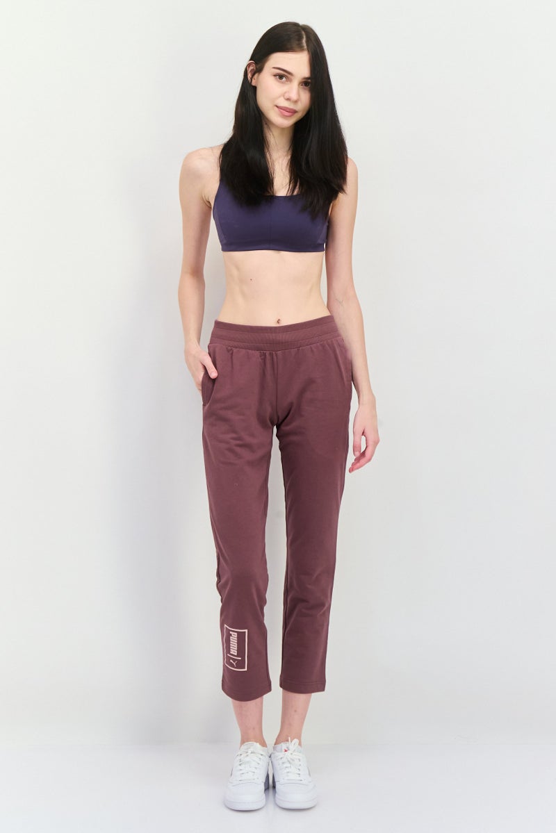 PUMA Women Regular Fit Outdoor Sweatpants, Mauve - Image 4