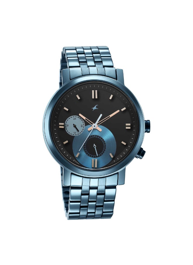 fastrack Analog Black Dial Men's Watch-3287QM02/NR3287QM02, BLACK, strap  - Image 2