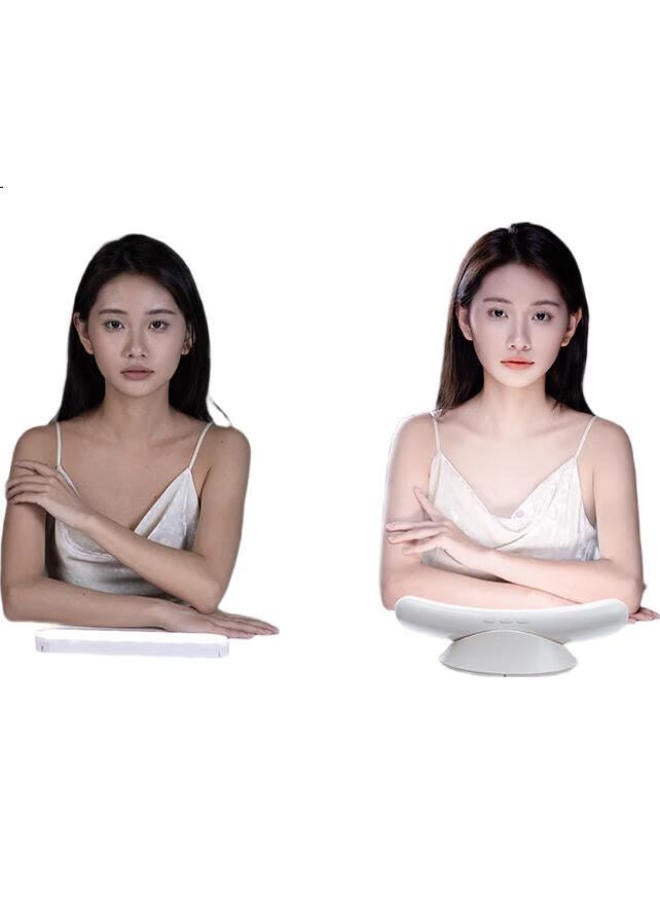 Xiaotian ضوء جمال شياوتيان للذقن، ضوء تبييض الرقبة المكتبي، ضوء تجاعيد الوجه والرقبة، متخصص للغرف، ضوء ناعم للمؤثرين المحترفين، تصوير داخلي للفيديو - Image 1