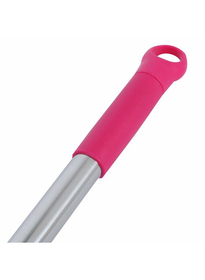 EBTOOLS Carpet Hair Removal Broom, Dust-Free Hand Washing Rubber Floor Brush, Pet Hair Dust Removal, Suitable for Daily Household Cleaning(Pink) - Image 5